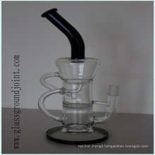 Borosilicate Glass Smoking Water Pipe Hookah with Ground Joint